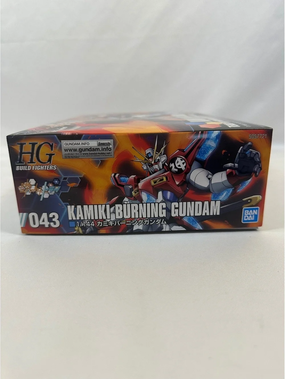 Bandai HG Build Fighters Kamiki Burning Gundam 1/144 Scale Model Kit